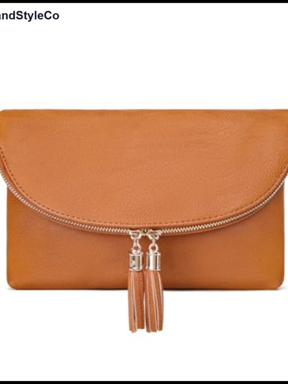 Womens Envelope Clutch Purse Multi Compartments Crossbody Bag With Tassels